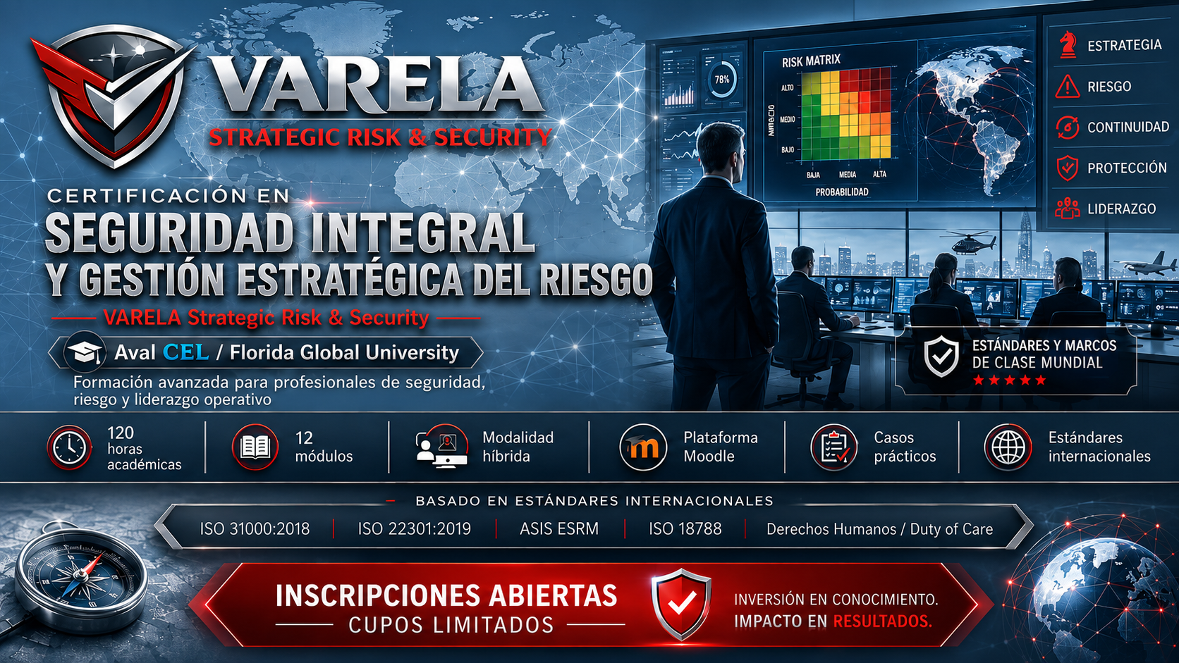 Certificación en Seguridad Integral y Gestión Estratégica del Riesgo